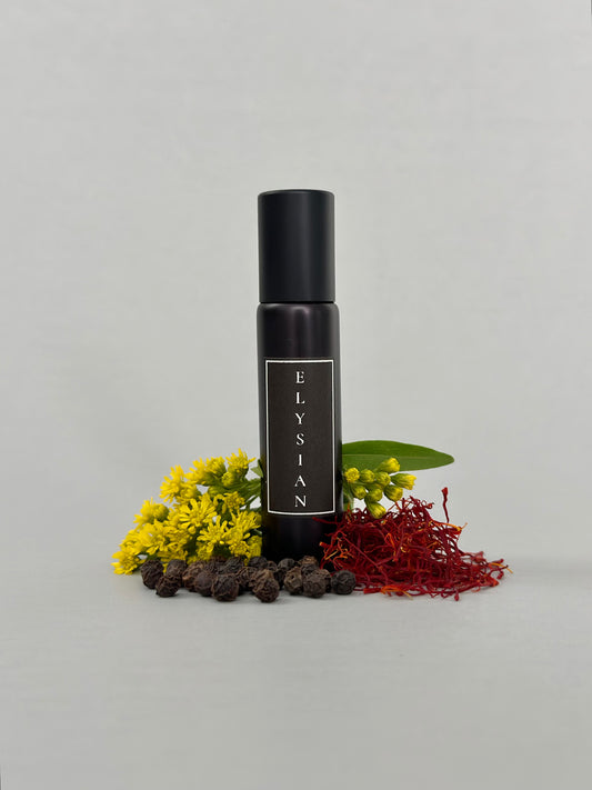 ELYSIAN | Oil Parfum - black pepper, saffron, davana, palo santo