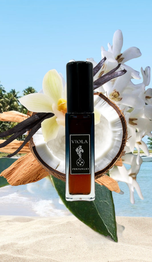 COCOVIE | Extrait de Parfum - island coconut, vanilla rum, tropical florals, mysore sandalwood