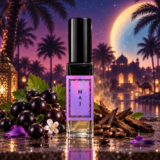MAJ | Extrait de Parfum - black currant, arabian musk, coffee bean, agarwood