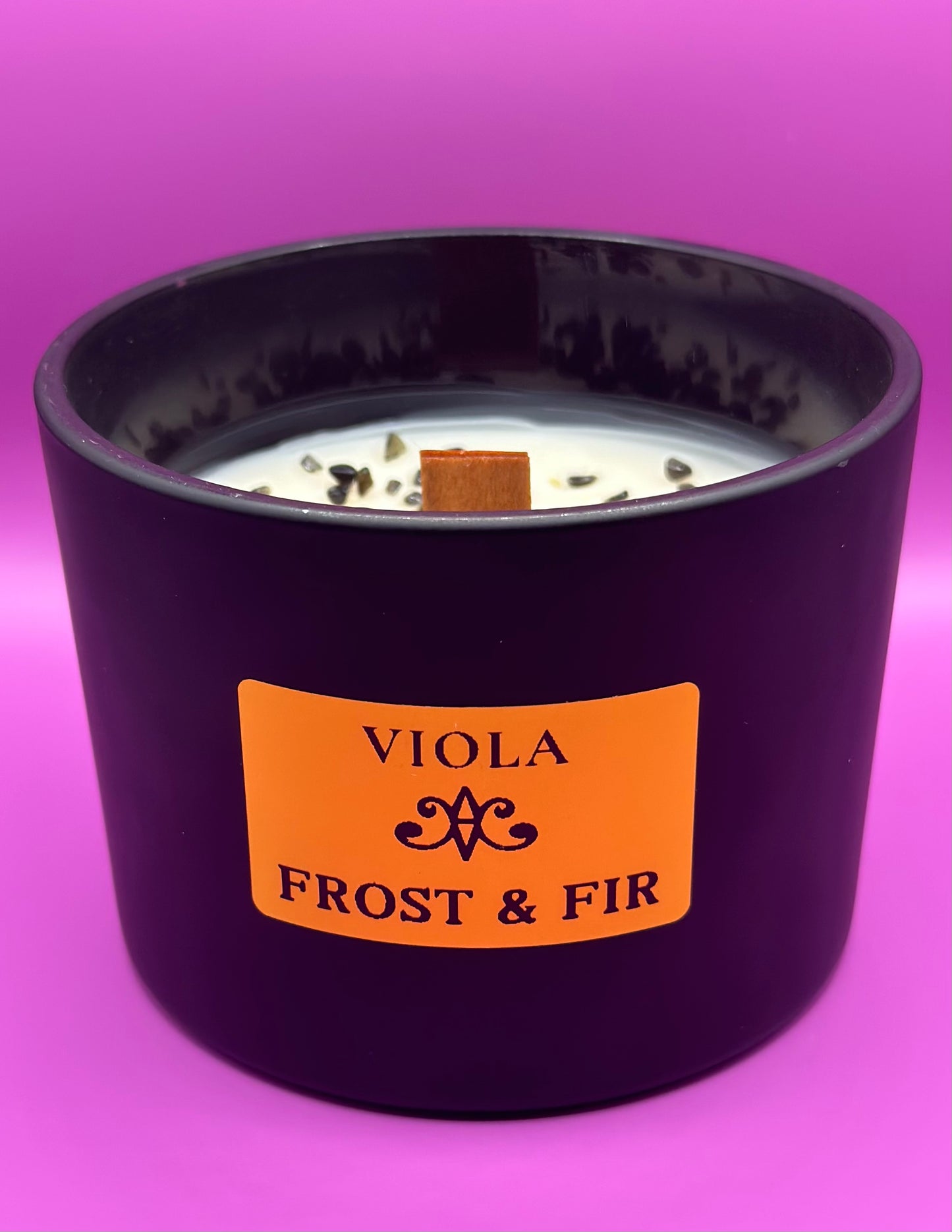 FROST & FIR | Soy Wax Candle - Fir, Magnolia, Vanilla