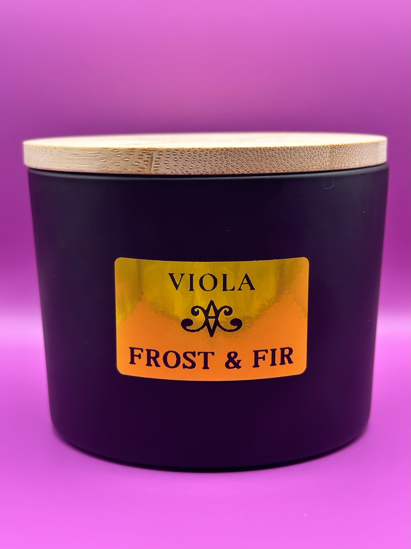 FROST & FIR | Soy Wax Candle - Fir, Magnolia, Vanilla