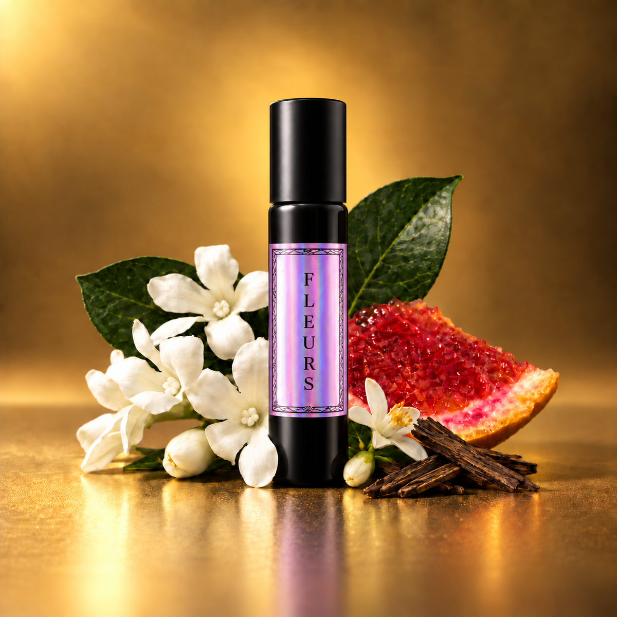 FLEURS | Oil Parfum - blood orange, jasmine, neroli, agarwood