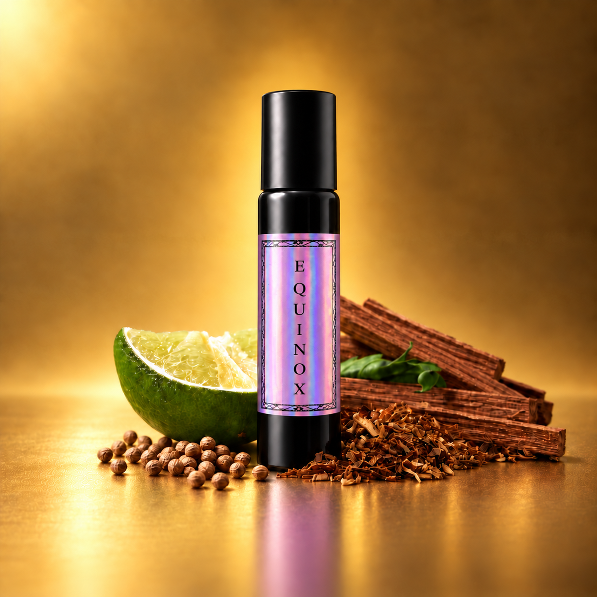 EQUINOX | Oil Parfum - bergamot, tobacco, coriander, cedarwood